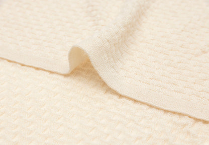 Merinowool Blanket Weave Knit | Oatmeal
