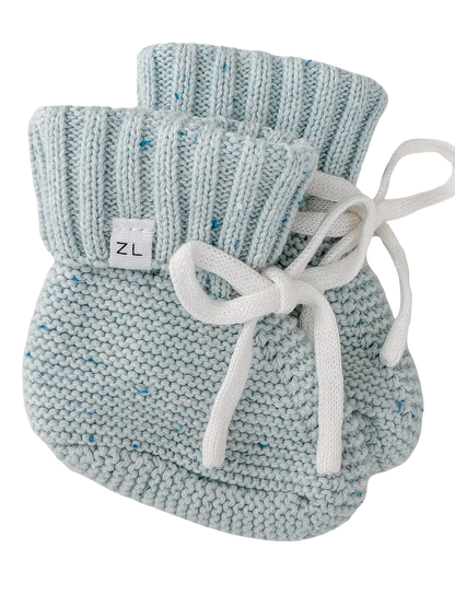 KNIT BOOTIES | Strickschuhe "Aero Fleck"