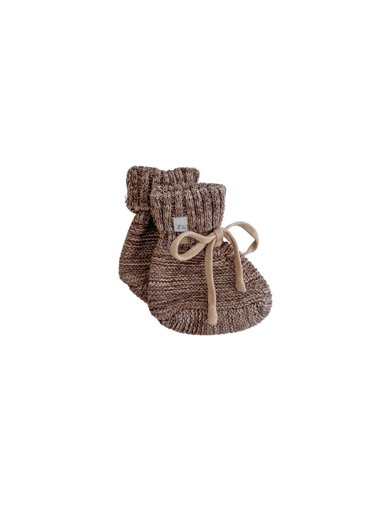 Knit Booties | Cedar