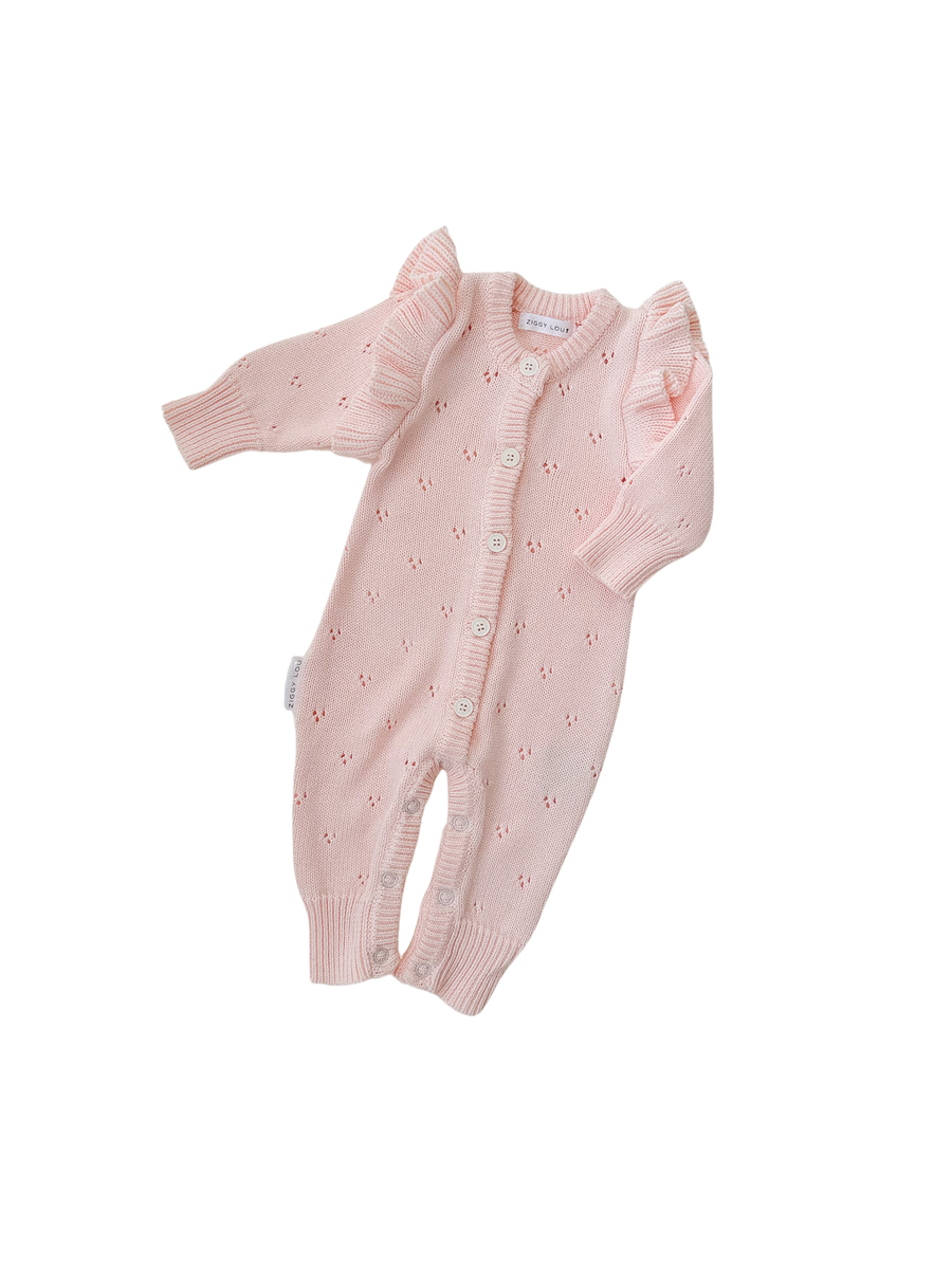 Classic Knit Romper | Primrose