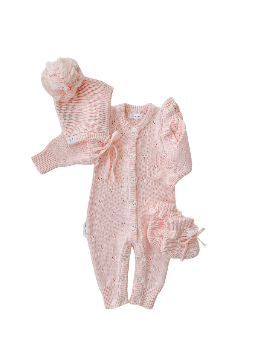 Classic Knit Romper | Primrose