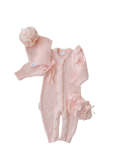 Classic Knit Romper | Primrose