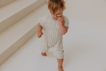 Organic Knit Playsuit | Sprinkle