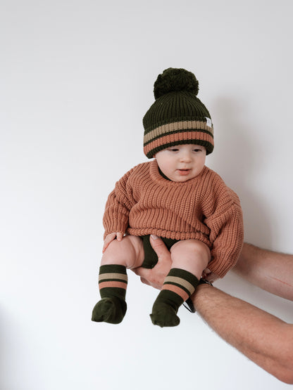 Chunky Knit Sweater | Terracotta
