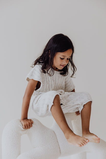 Organic Knit Playsuit | Sprinkle
