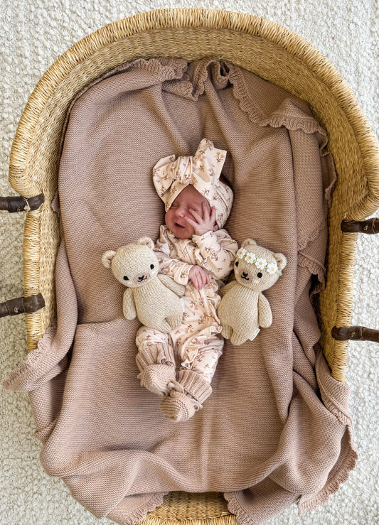 Zip Romper | Paisley Coffee