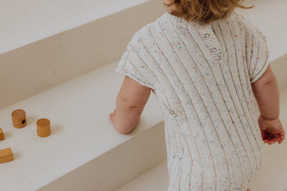 Organic Knit Playsuit | Sprinkle