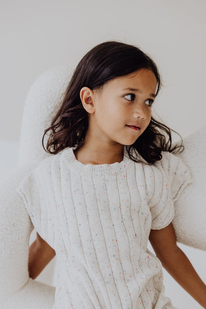 Organic Knit Playsuit | Sprinkle