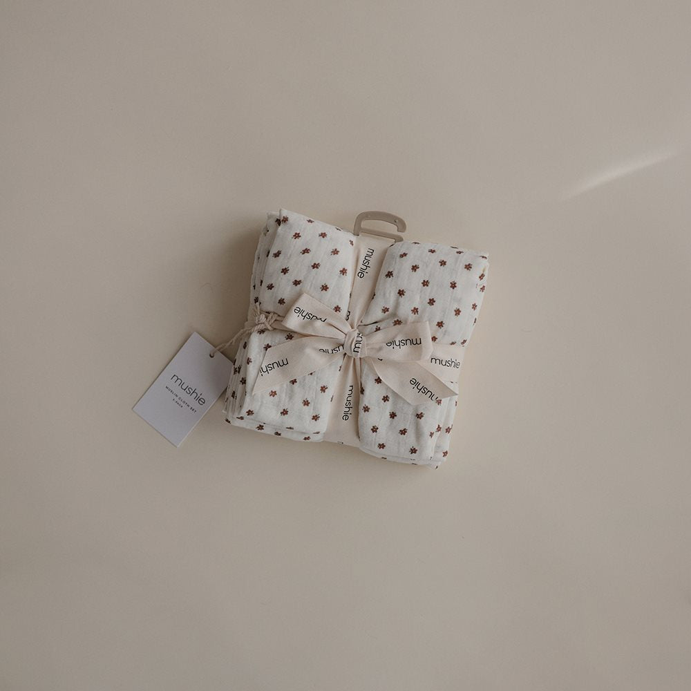 Muslin Cloth (set of 3) 'Bloom'