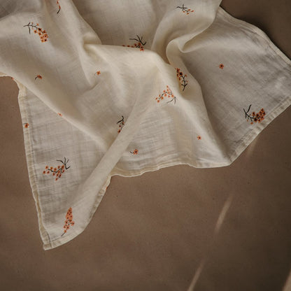 Mulltücher Muslin Cloth (3er Set) 'flowers'