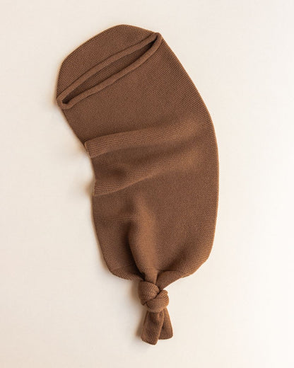 Swaddle 'Cocoon Chocolate' Merino wool