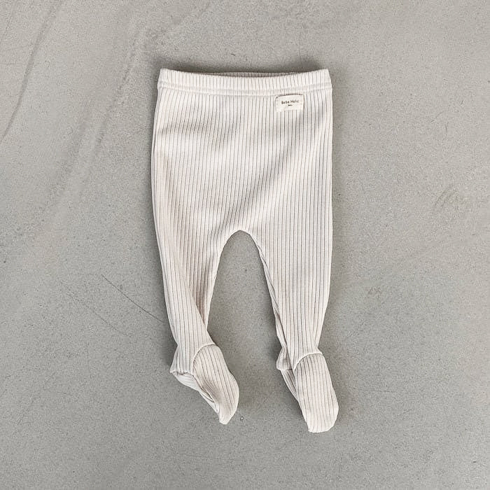 Ribbed Foot Leggings