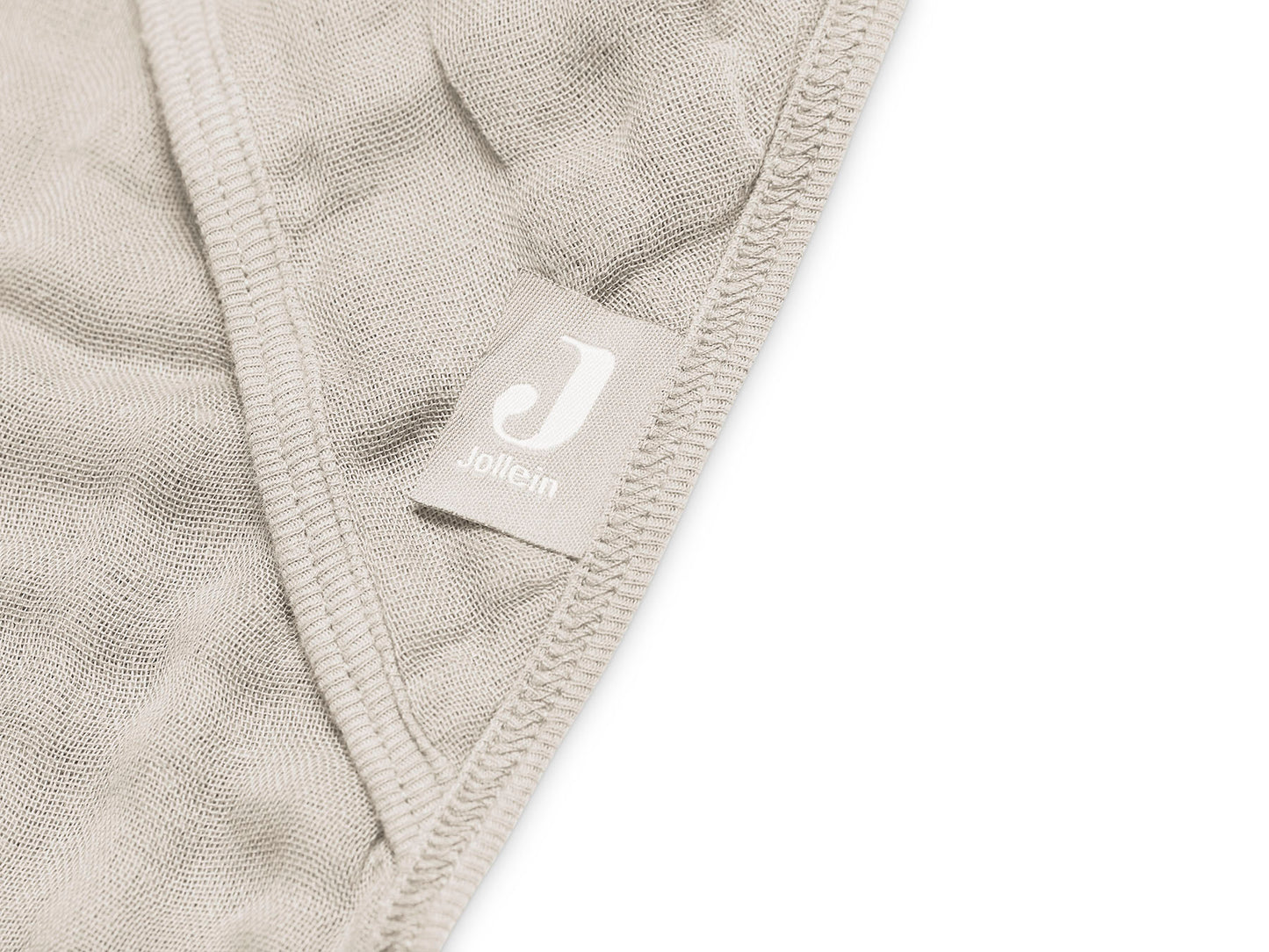 Kapuzenhandtuch Wrinkled Cotton | Nougat