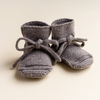 Strickschuhe 'Booties Otter' Merinowool