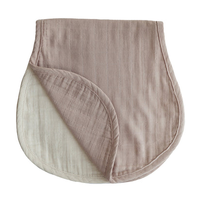 Burp Cloth - Natural/Fog