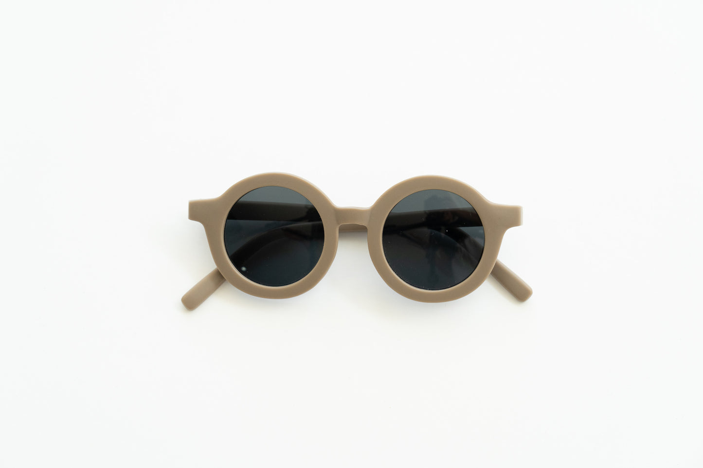 Round Sustainable Sunglass "Stone"
