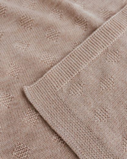 Merinowool Blanket 'Gloria Sand'
