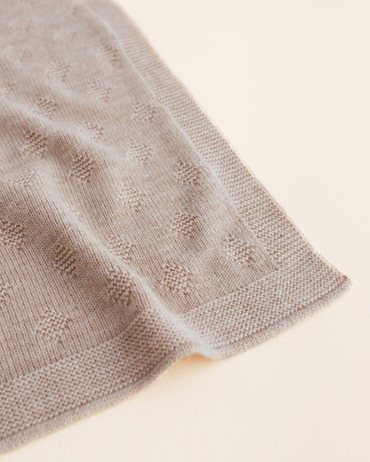 Merinowool Blanket 'Gloria Sand'