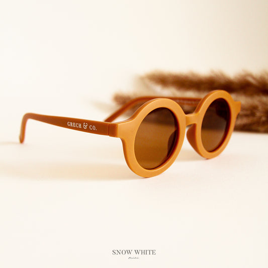 Round Sustainable Sunglass "Spice"