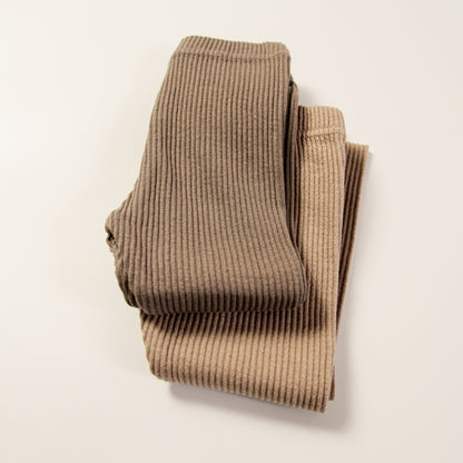Thick Ribbed Leggings