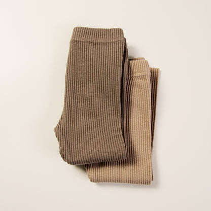 Thick Ribbed Leggings