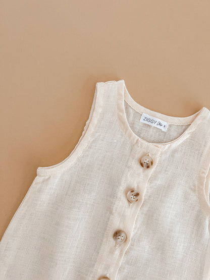 Linen Romper | OAT