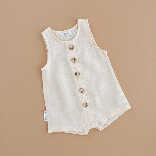 Linen Romper | OAT
