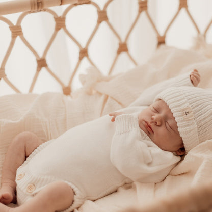 HEIRLOOM ROMPER "MILK"