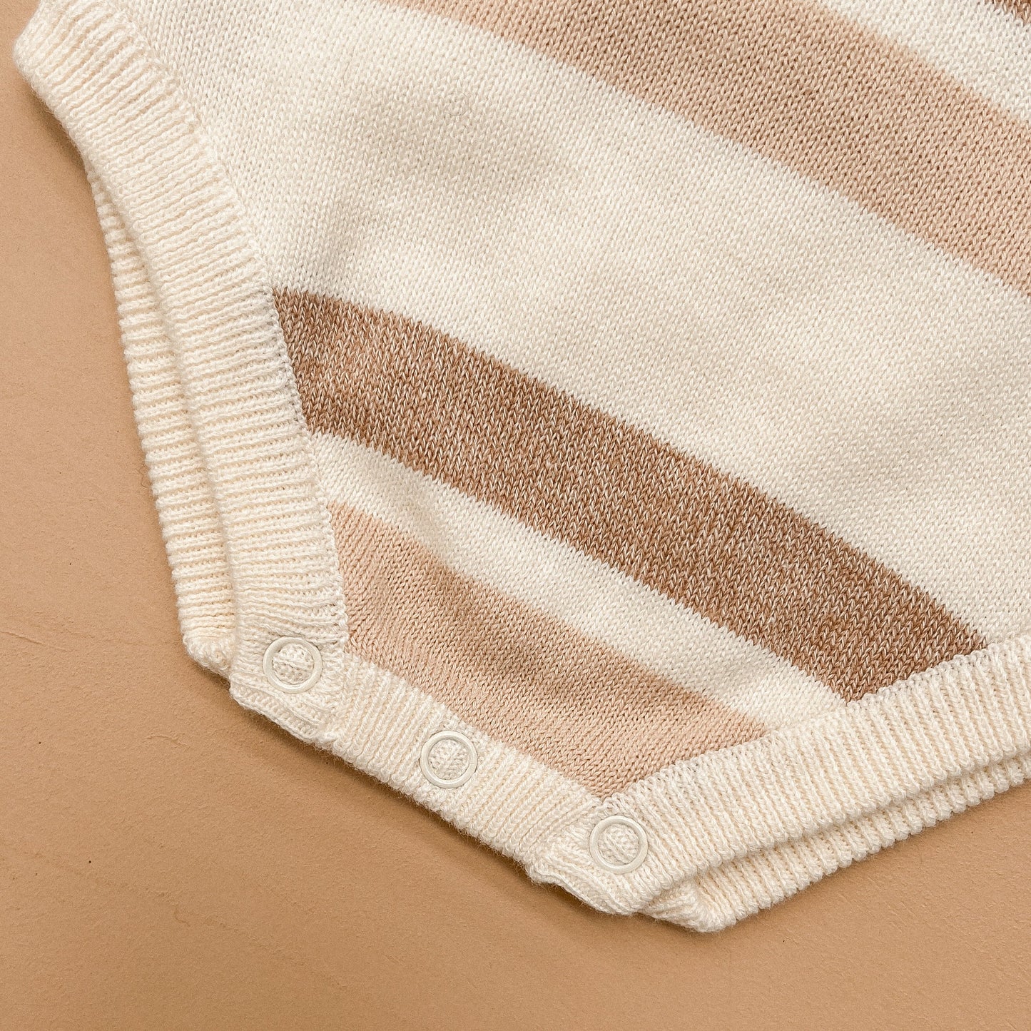 Knit Bodysuit | Clay Stripes