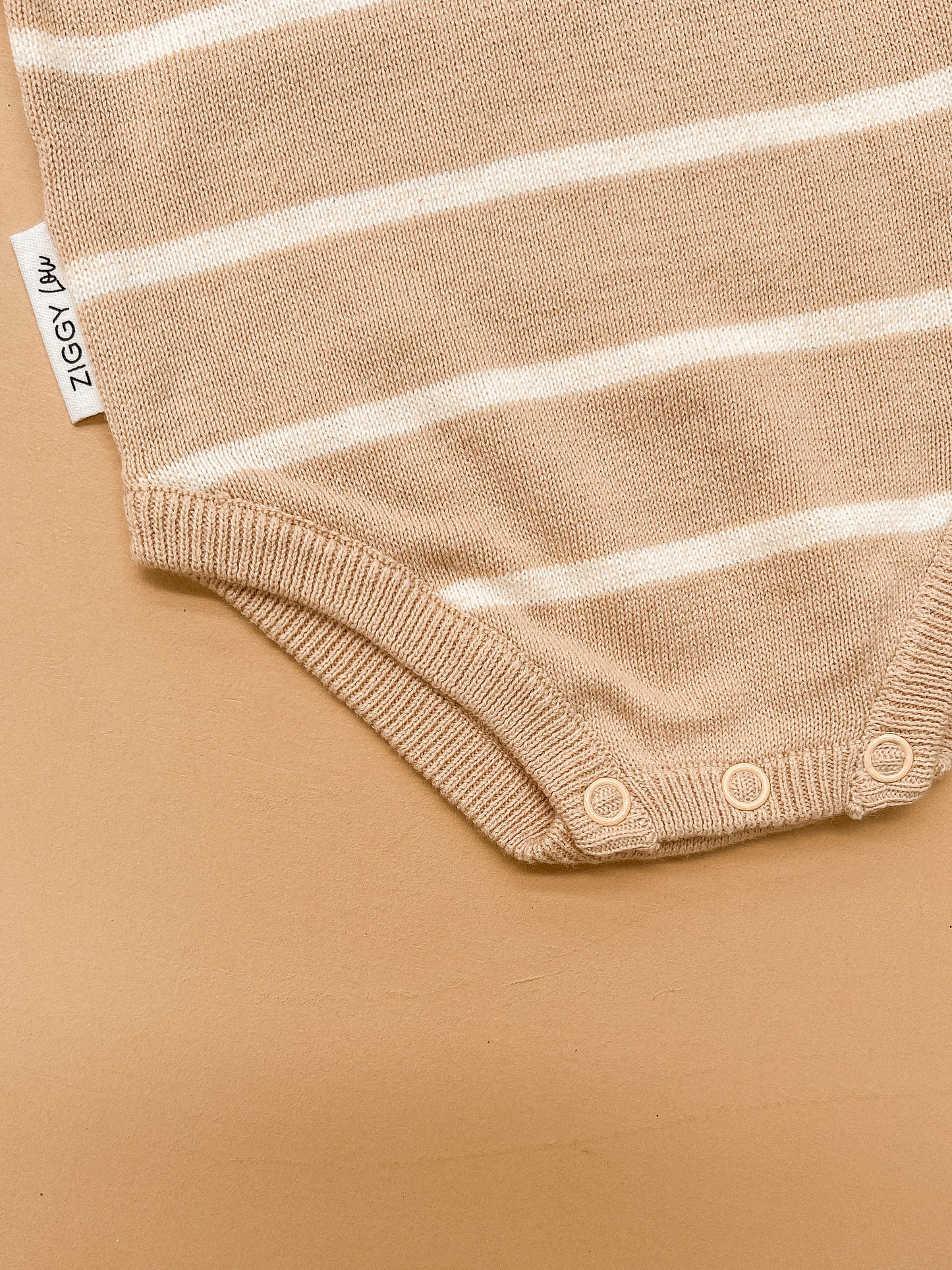 Knit Bodysuit | Wheat Stripes