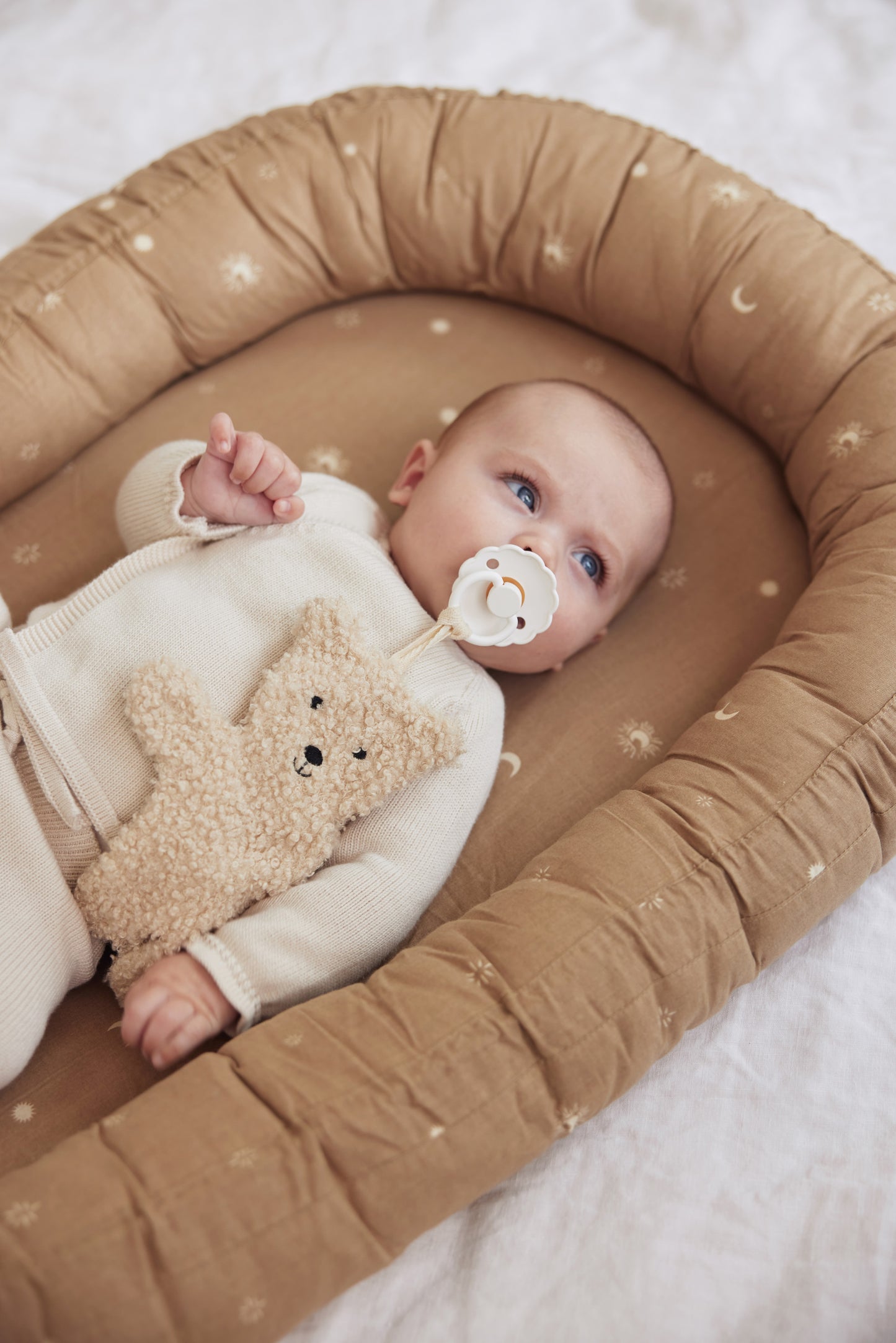 Schmusetuch Teddy Bear Naturel