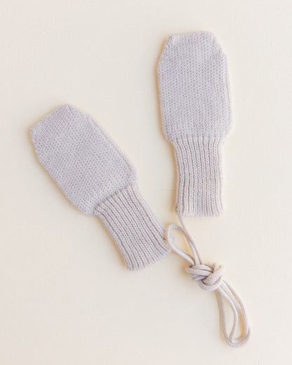 Baby Mittens 'Fiza Off-White' Merinowool