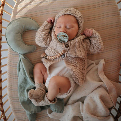 FRIGG Pacifier Moon Phase 'Cream/Sage' 2er Pack