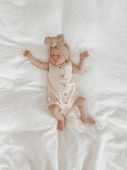Linen Romper | OAT