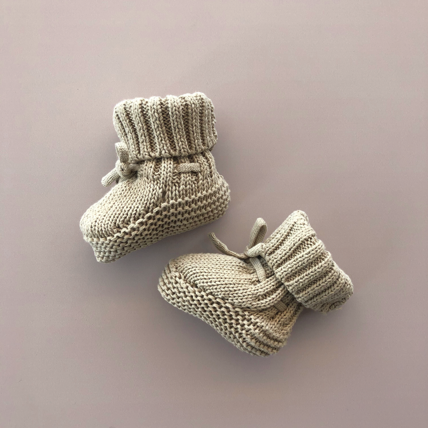 Knitted Booties | Strickschuhe "Olive Tree"