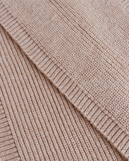 Merino Wool Scarf "Gustave Sand"