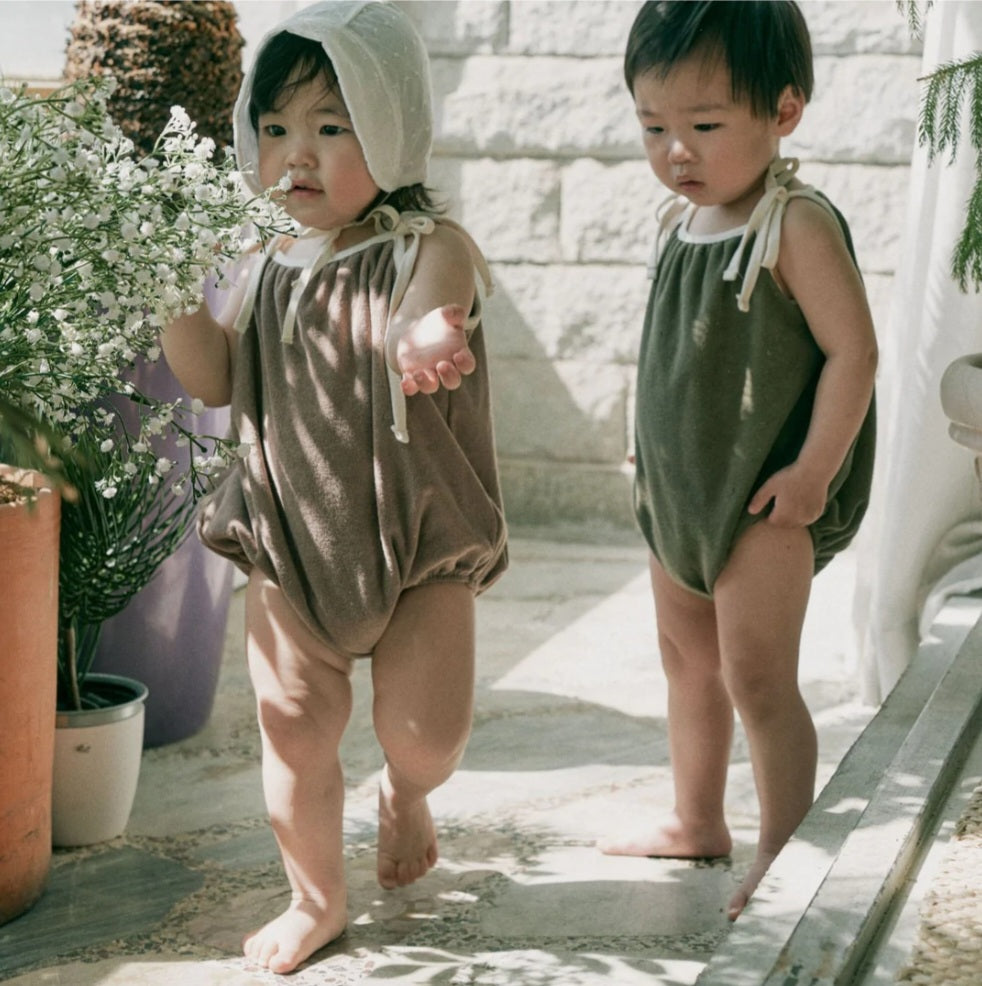 Terry Sleeveless Bodysuit