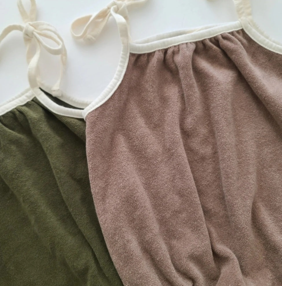 Terry Sleeveless Bodysuit