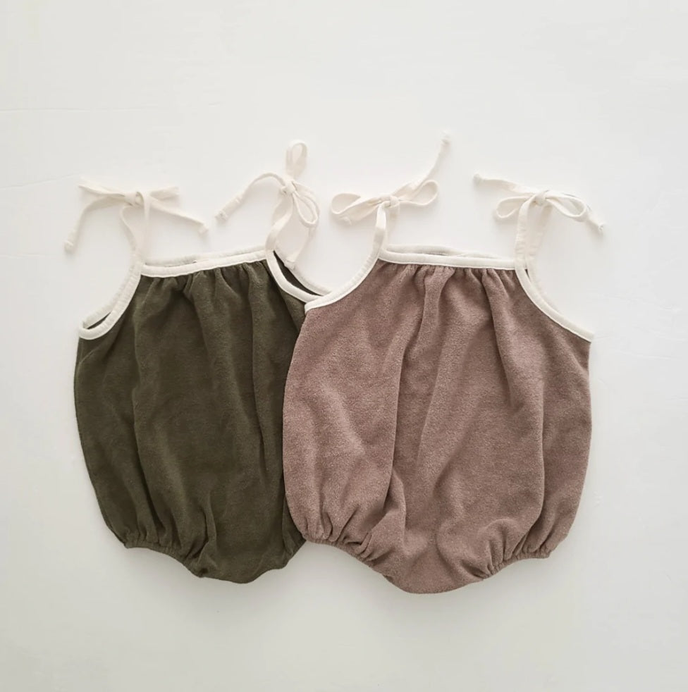 Terry Sleeveless Bodysuit