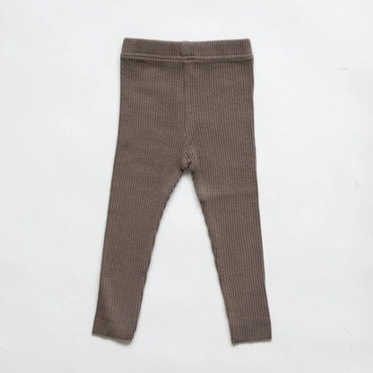 Thick Ribbed Leggings