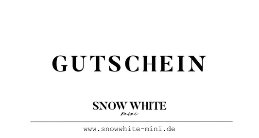 Snow White Mini - Geschenkgutschein