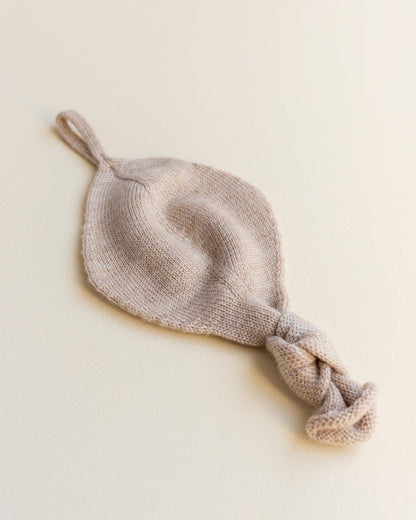 Pacifier holder 'Titi Comforter Sand' Merinowool