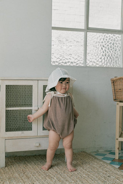 Terry Sleeveless Bodysuit