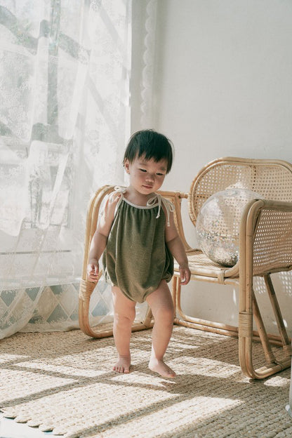 Terry Sleeveless Bodysuit
