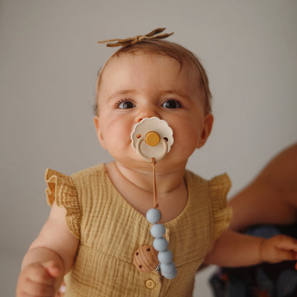 FRIGG Pacifier Daisy 'Chamomile/Honey' 2 pack