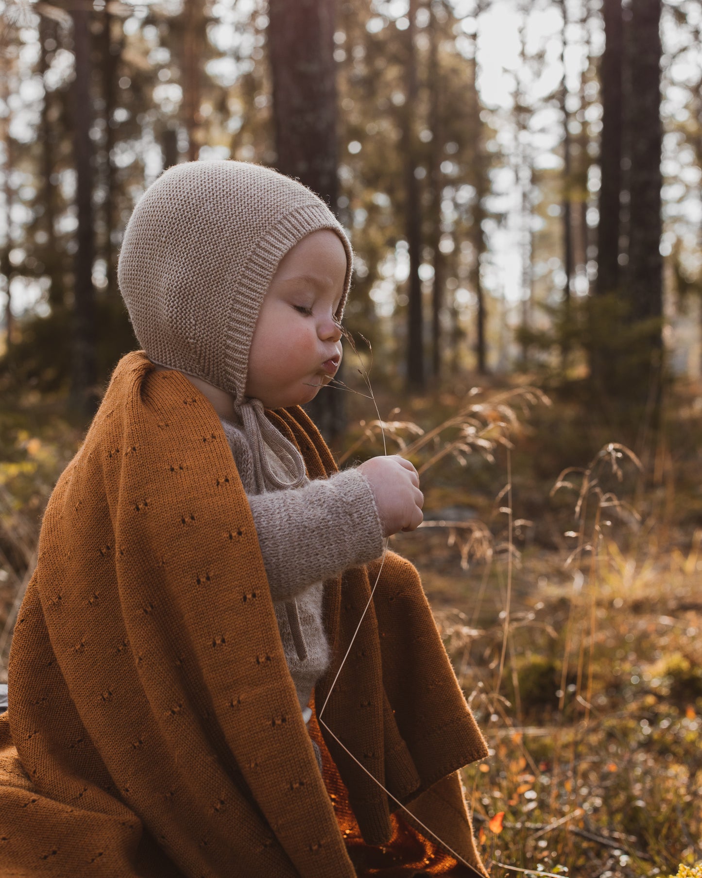 Merino hat 'Bonnet Dolly Sand'