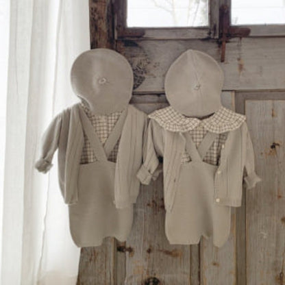 Lion Knit Dungarees