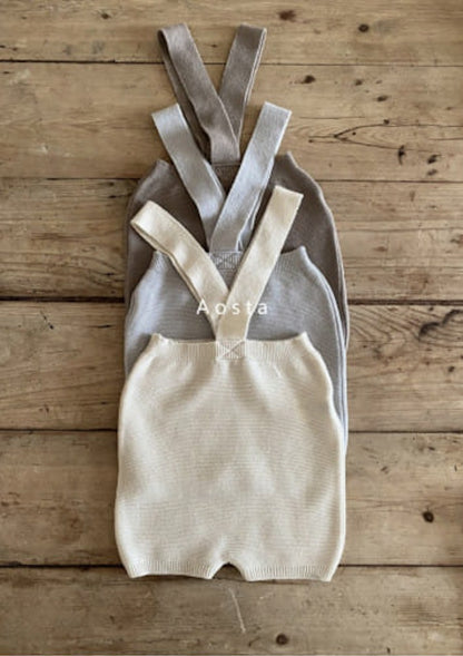 Lion Knit Dungarees