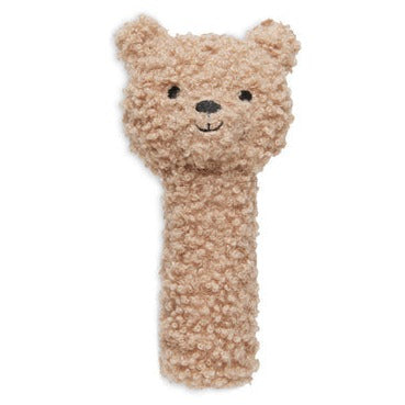 Rattle Boucle | teddy biscuit